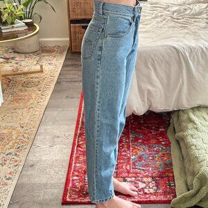 Flattering mom jeans